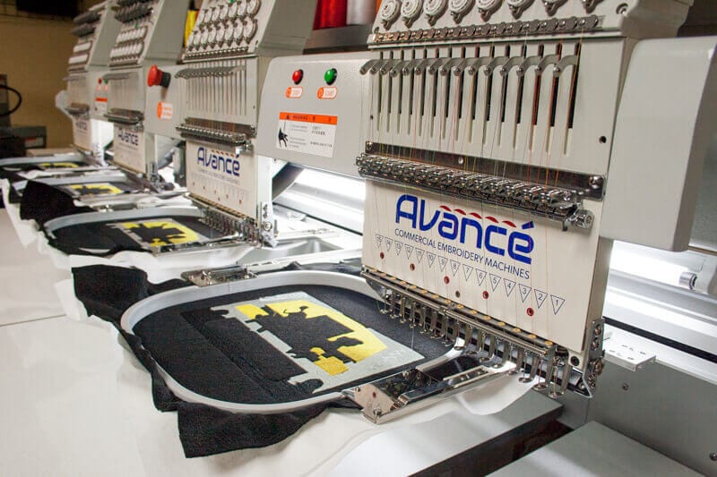 embroidery machine operator