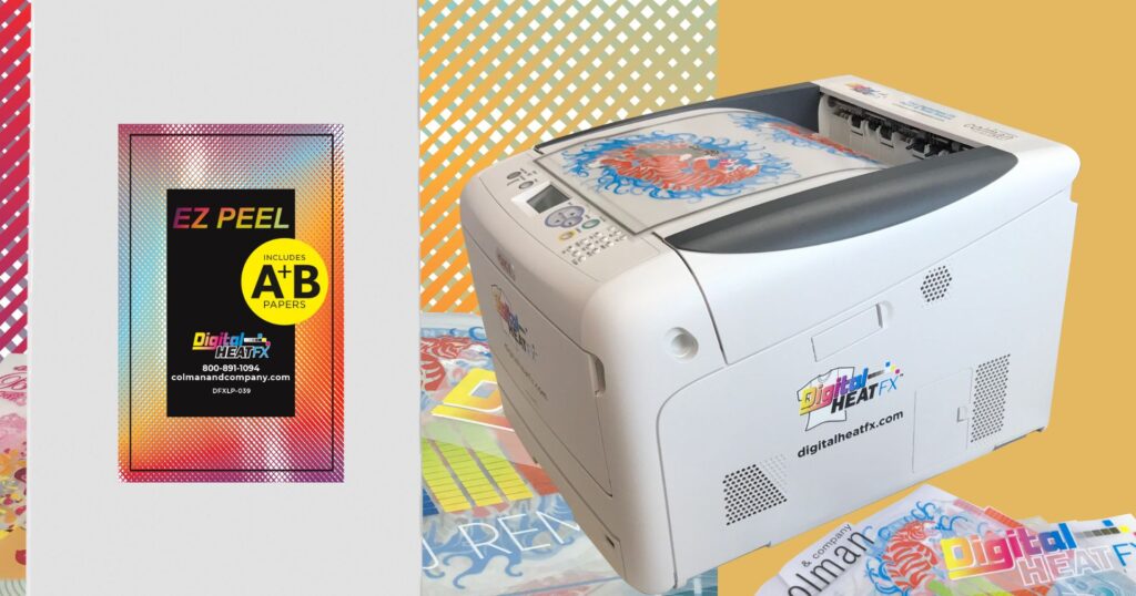 Colman & Company Introduces New and Improved EZ Peel Transfer Paper ColDesi