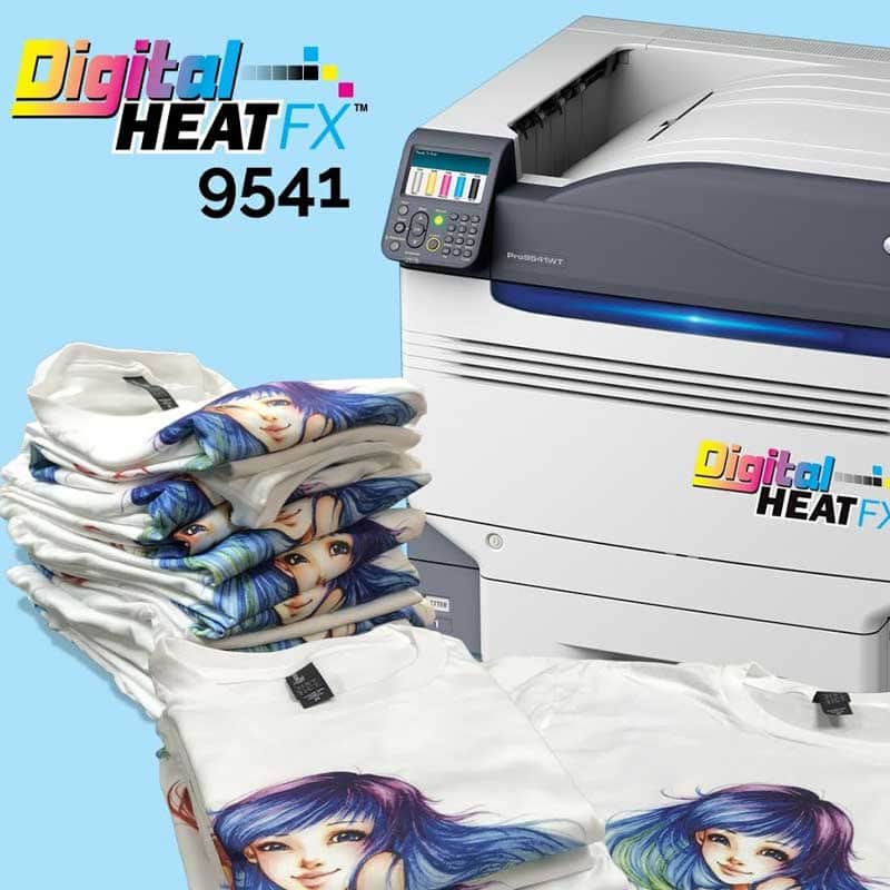 oki 9541wt white toner printer