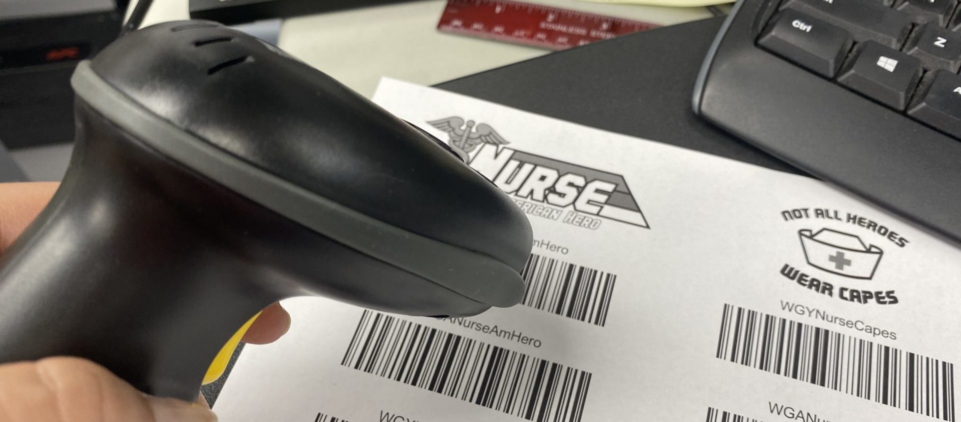 Workflow Improvements using a Barcode Reader