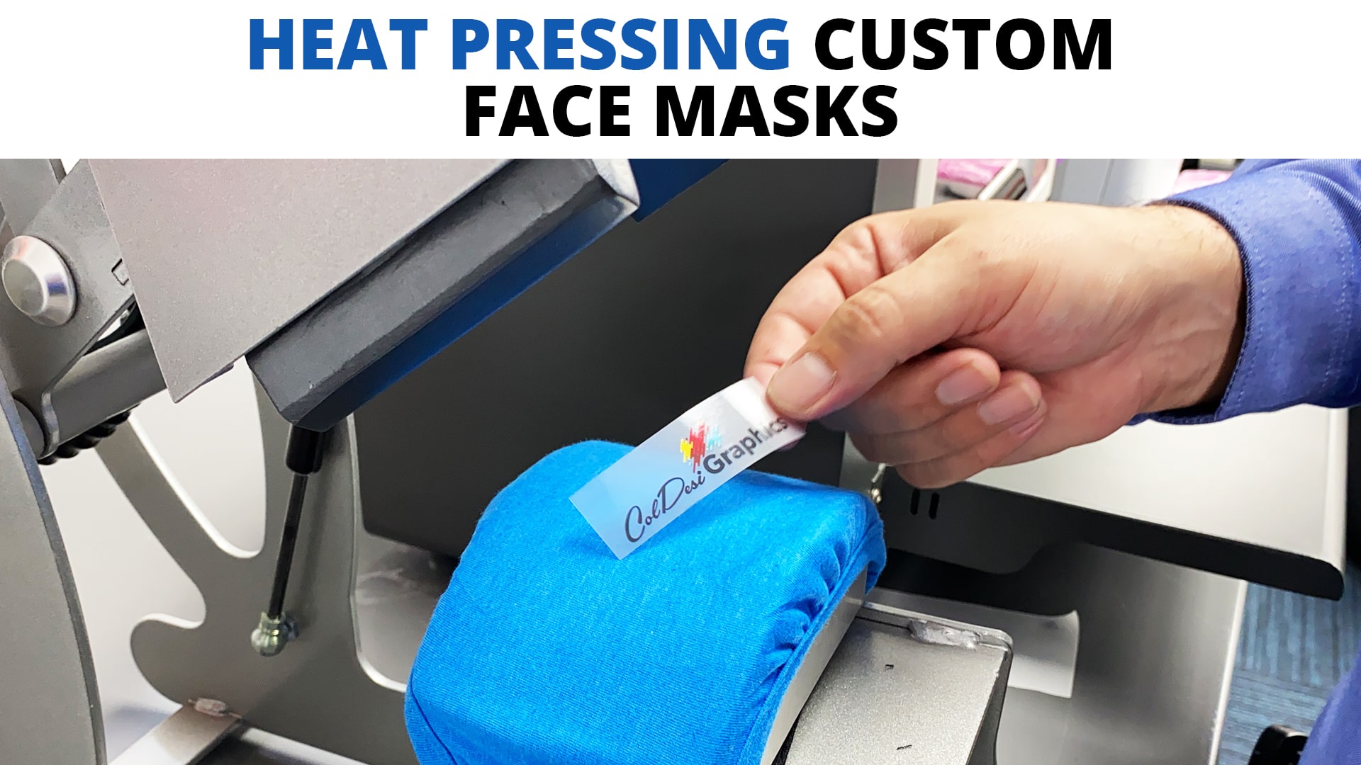 mask heat press