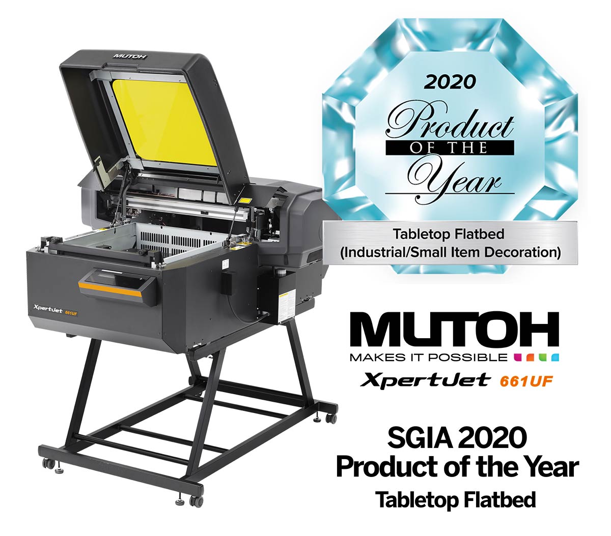 picture of the mutoh 661UF sgia product of the year