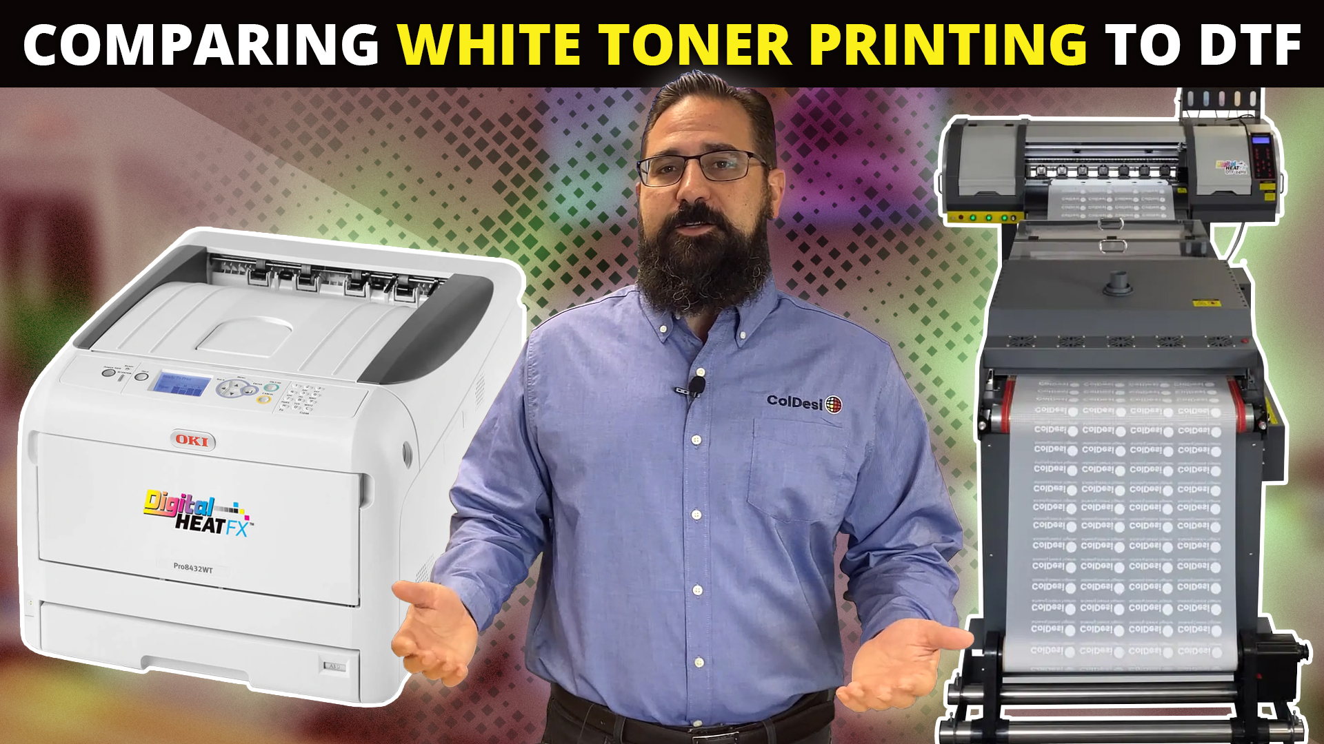 Video Connection | DTF vs White Toner Printing