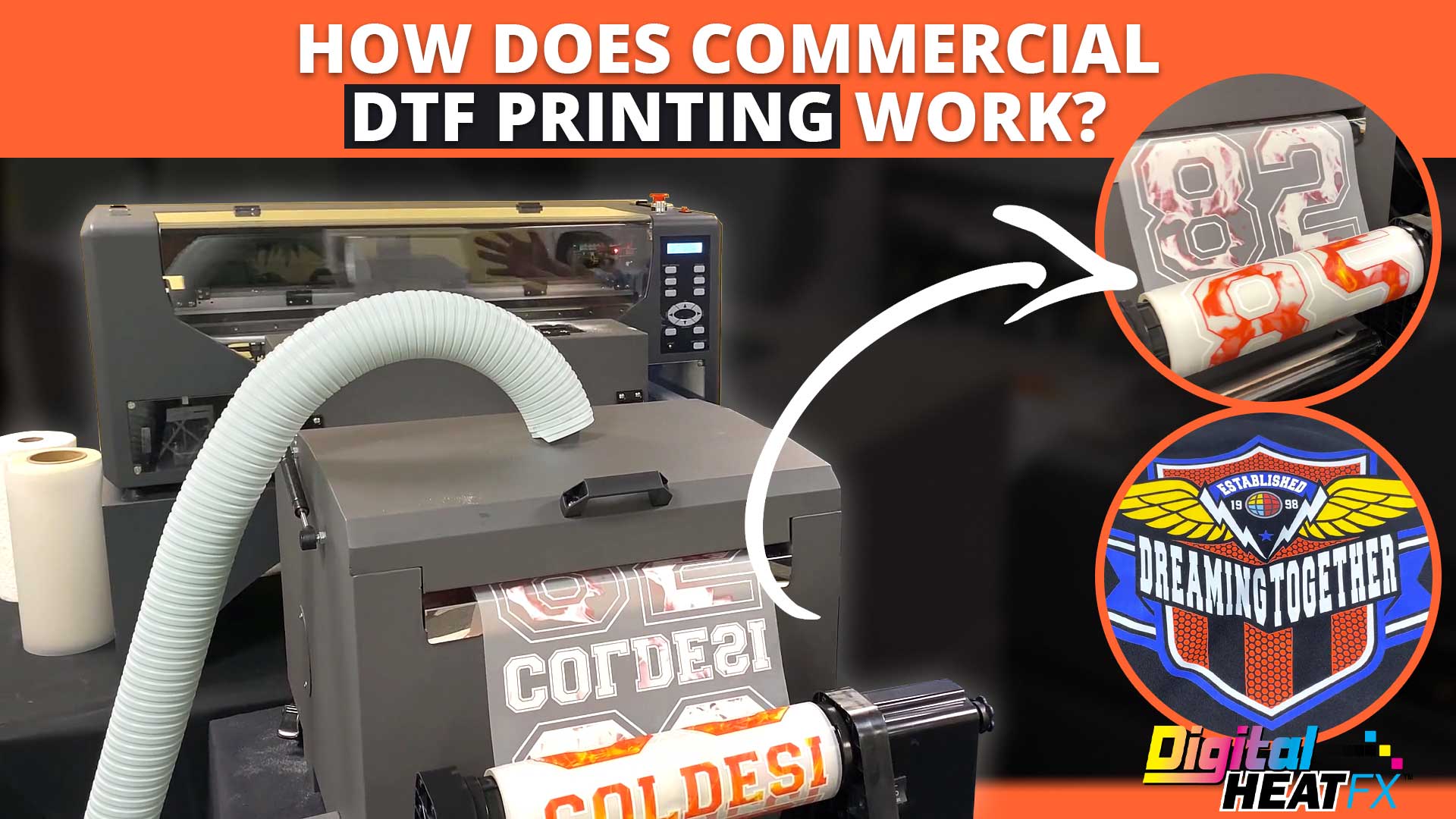 Video Connection | How Does Commercial DTF Printing Work?