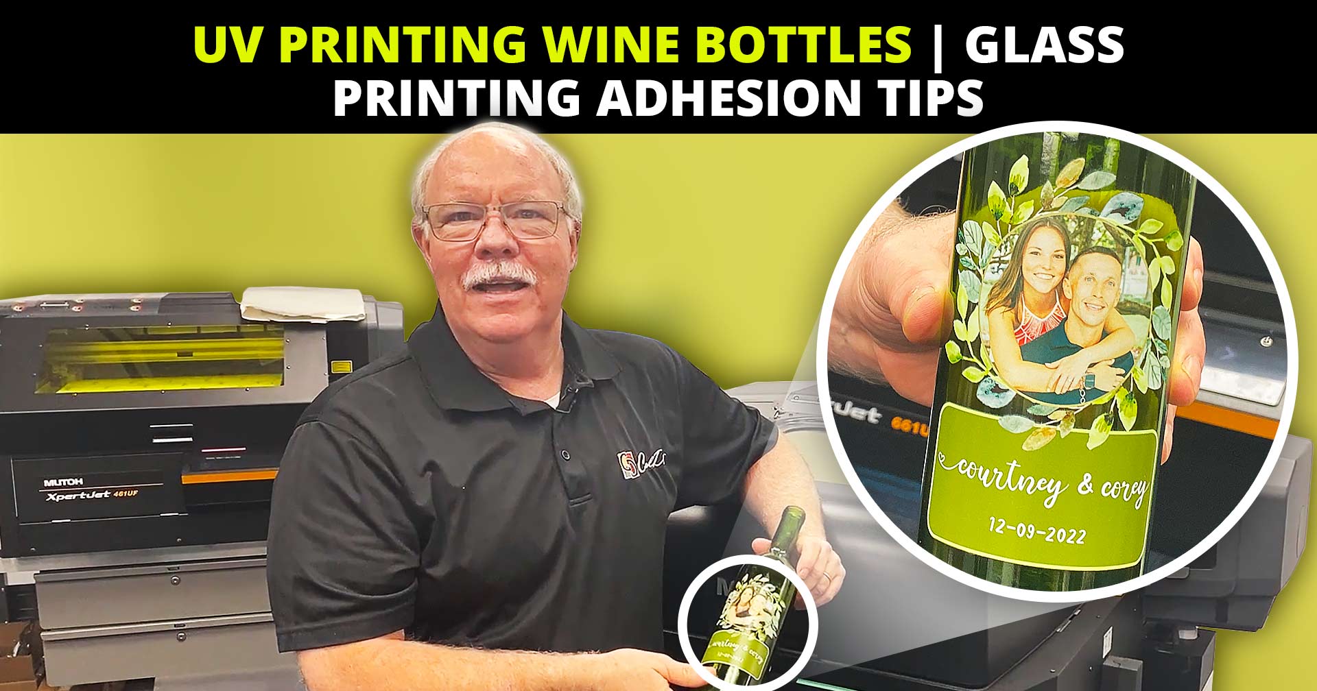 Video Connection | UV Printing Wine Bottles: Glass Printing Adhesion Tips