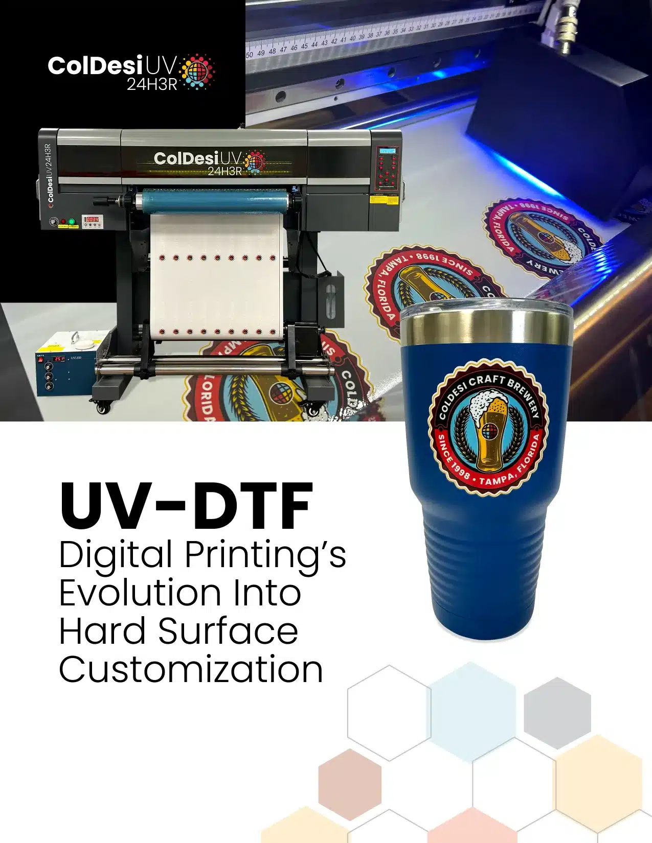 UVDTF Genesis VX Printer QUAD PRINTHEAD System (includes Software, 4  Genesis Printheads, UVDTF Films, UVDTF Inks and Varnish, Training and  Onboarding)