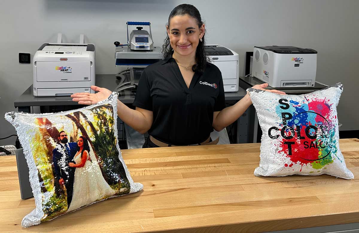 Sequin hotsell cushion sublimation