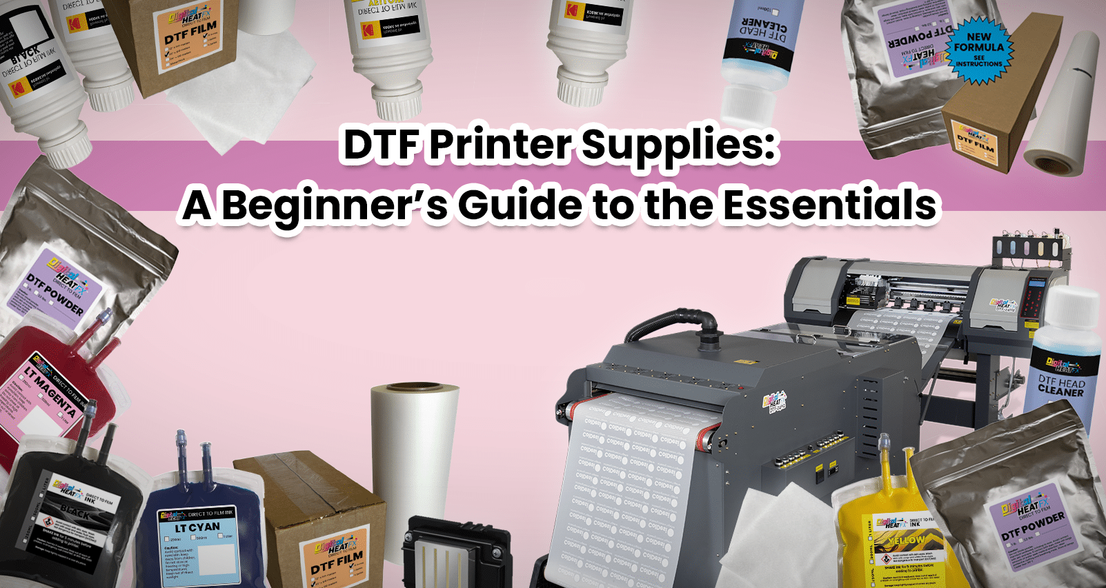 DTF Printer Supplies: A Beginner’s Guide to the Essentials