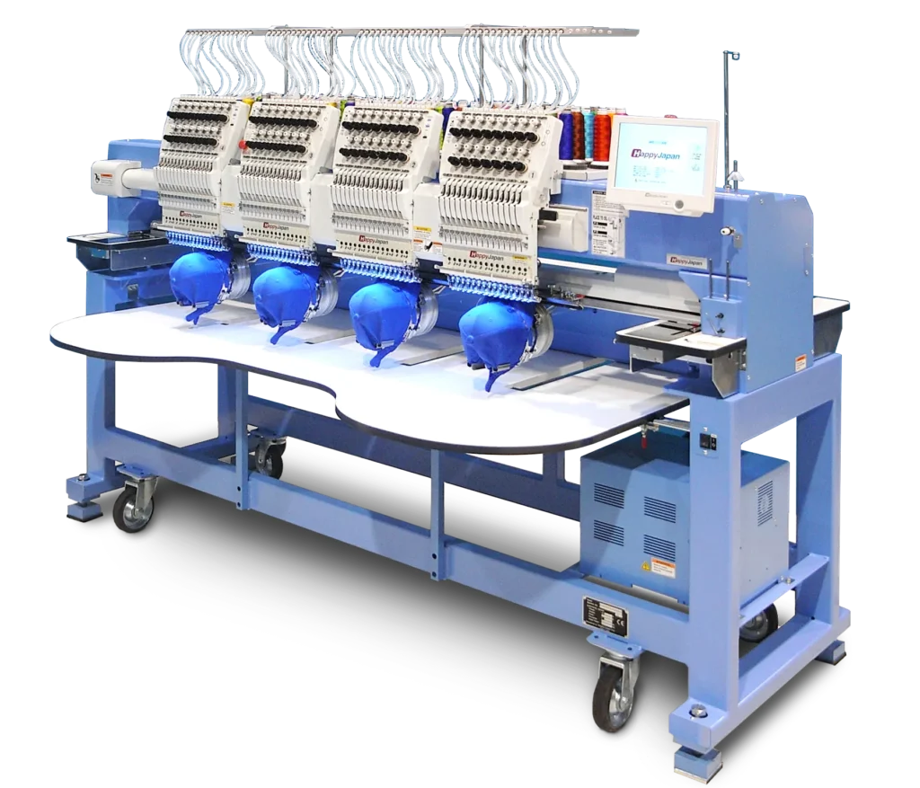 HappyJapan Multi-Head Embroidery Machines