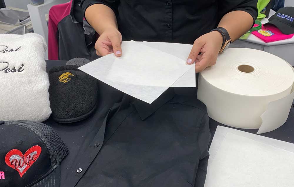 Embroidering Left Chest Logos