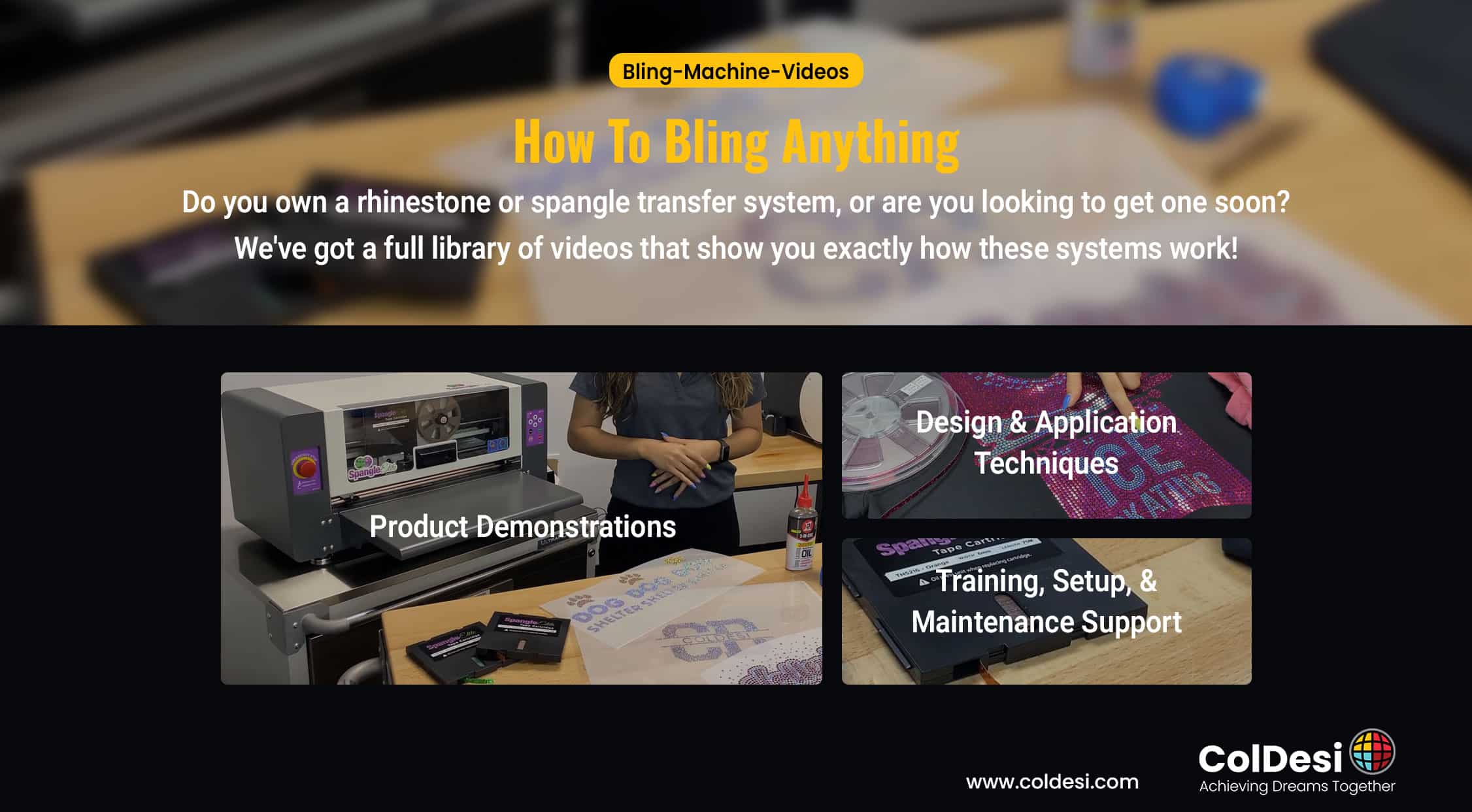 Bling Machine Videos.