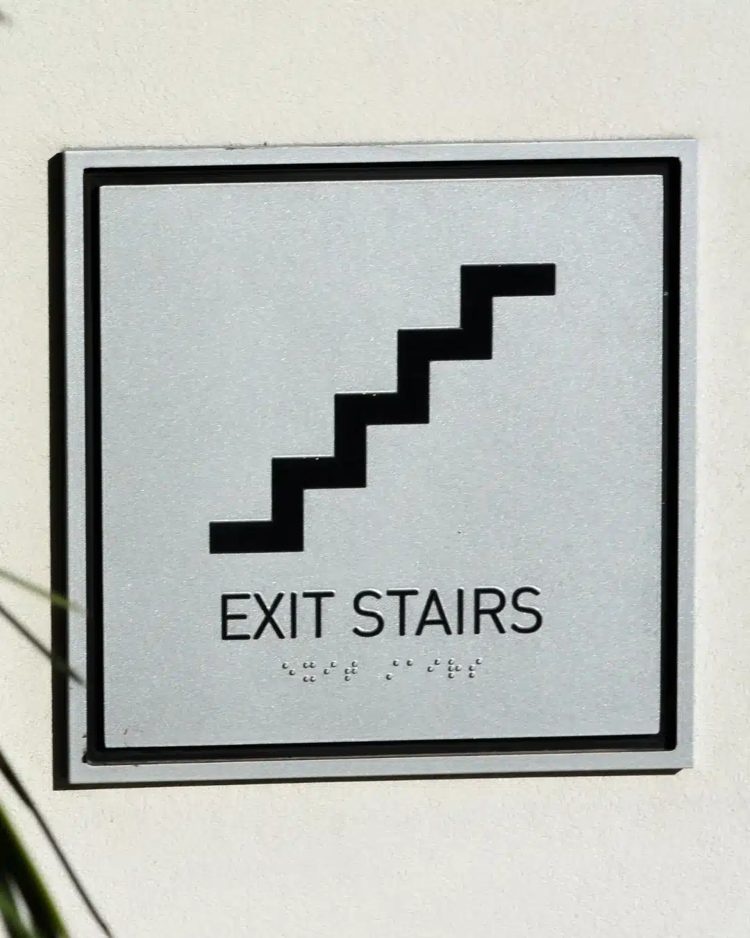 ADA-Compliant Braille Signage