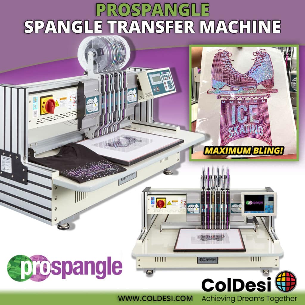 Spangle & Rhinestone Machines from ColDesi