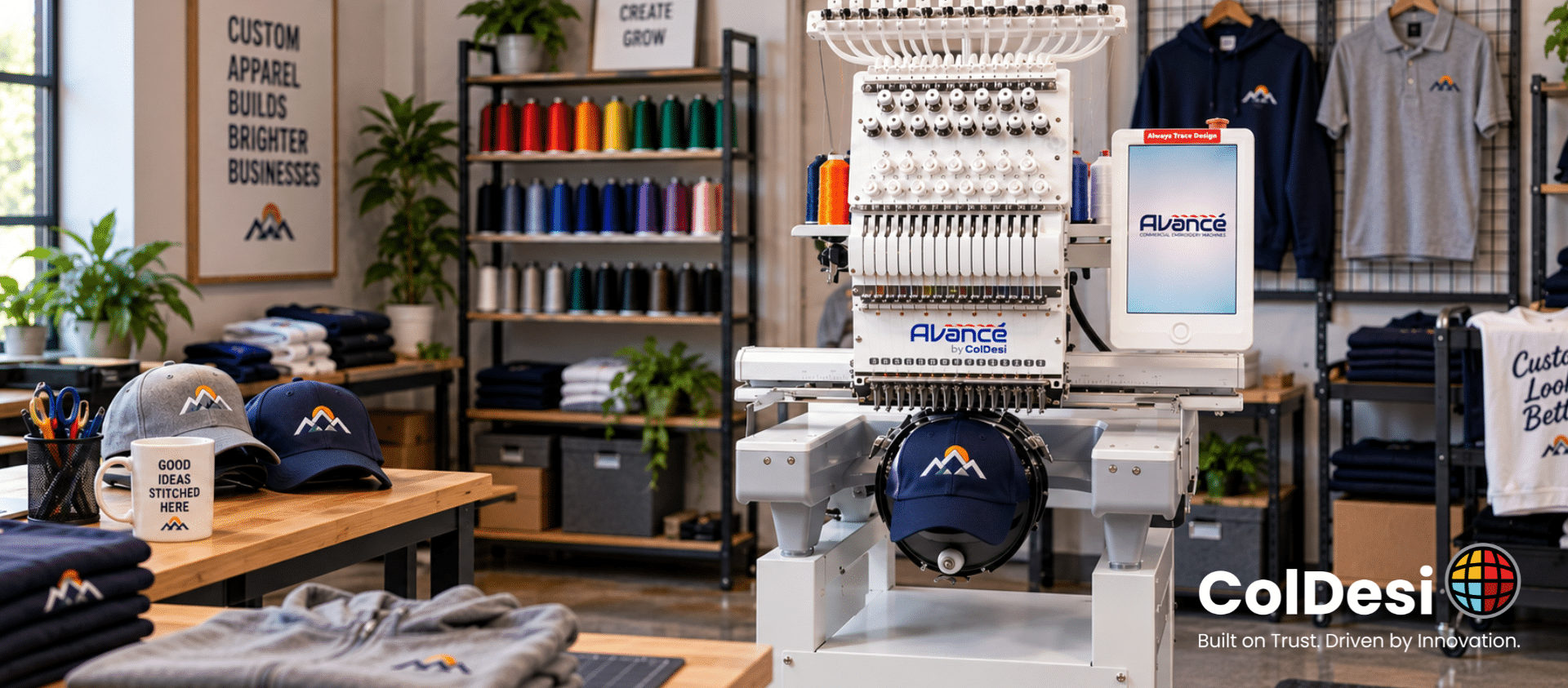 Best Embroidery Machine for a Small Business